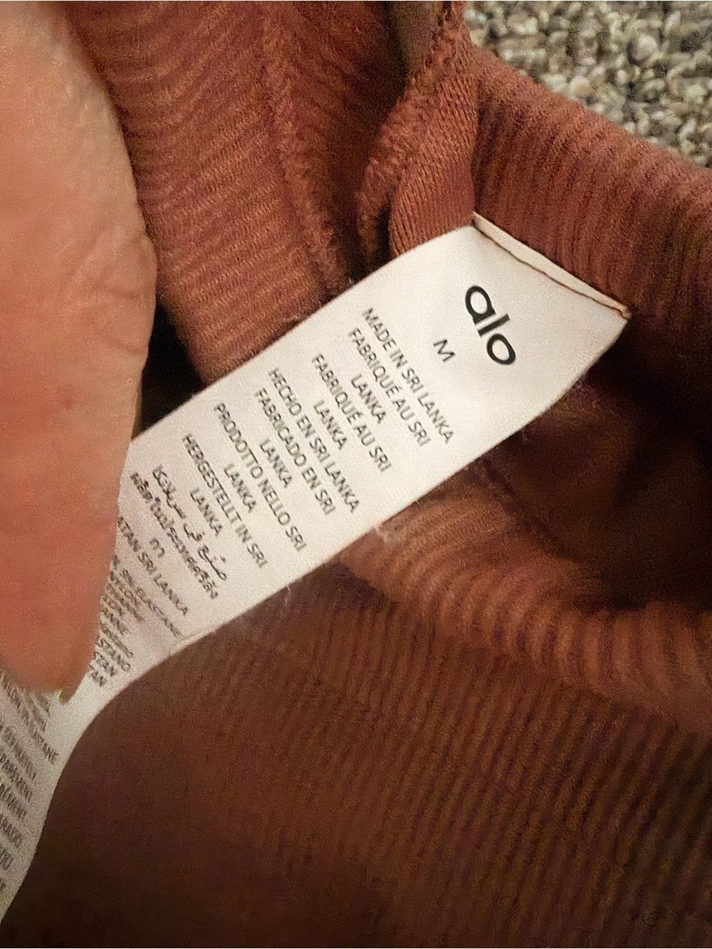 ALO Yoga matching ribbed